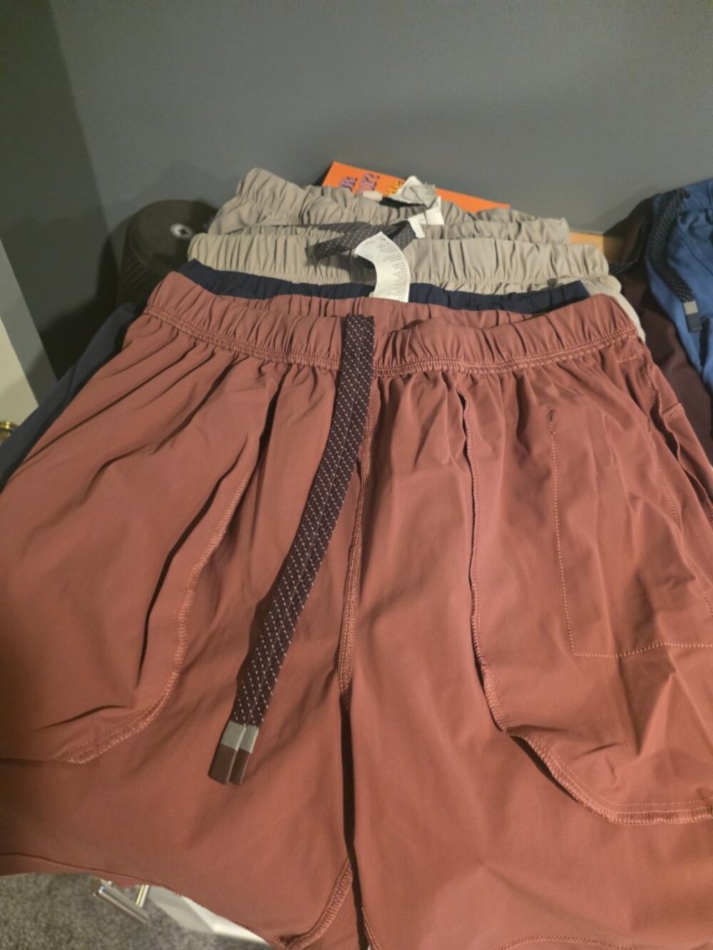 9 pair Fabletics Large Shorts